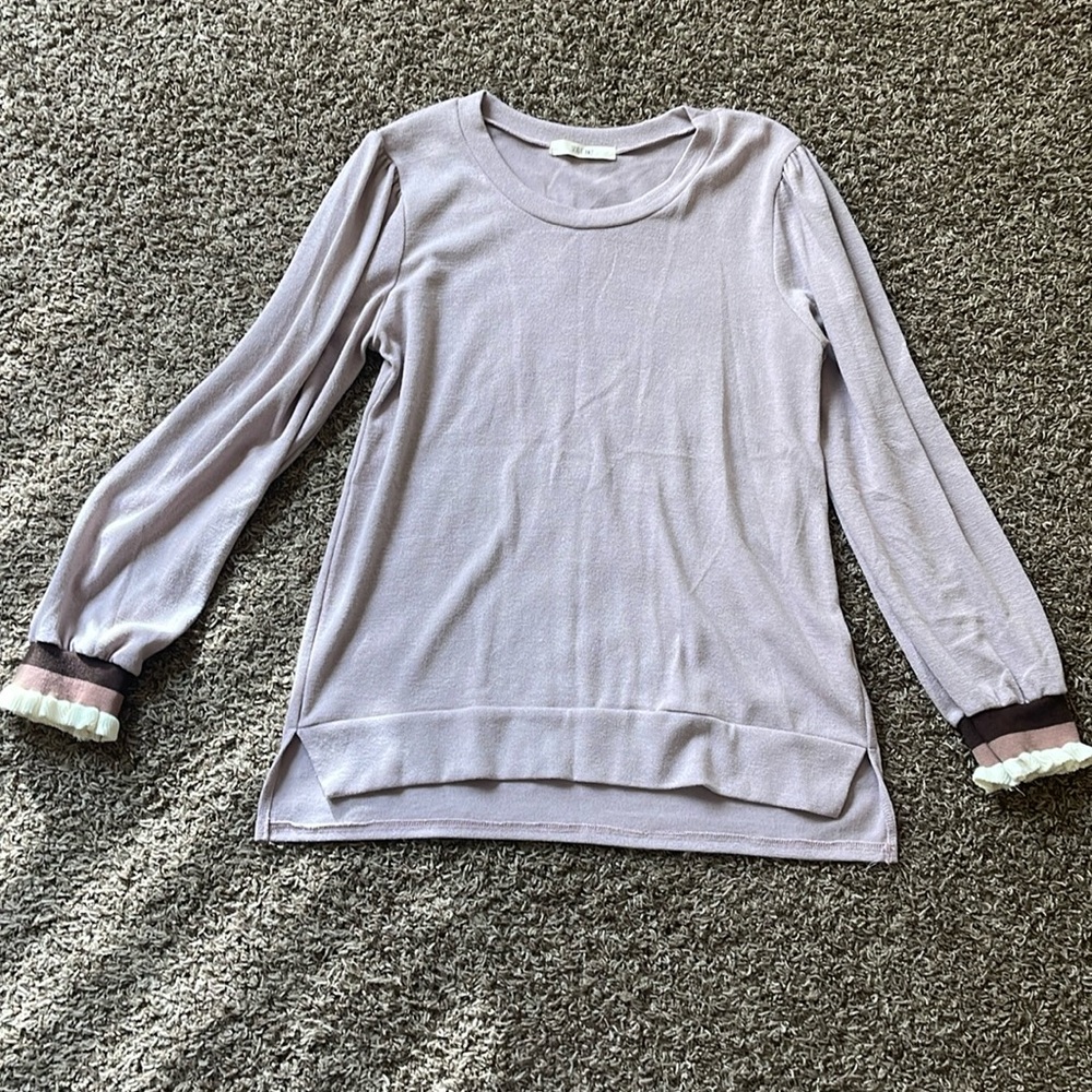 Puffy sleeve blouse—Koo de ker